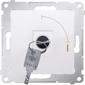 Kontakt DW1K.01/11, Taster + Schalter, Weiss