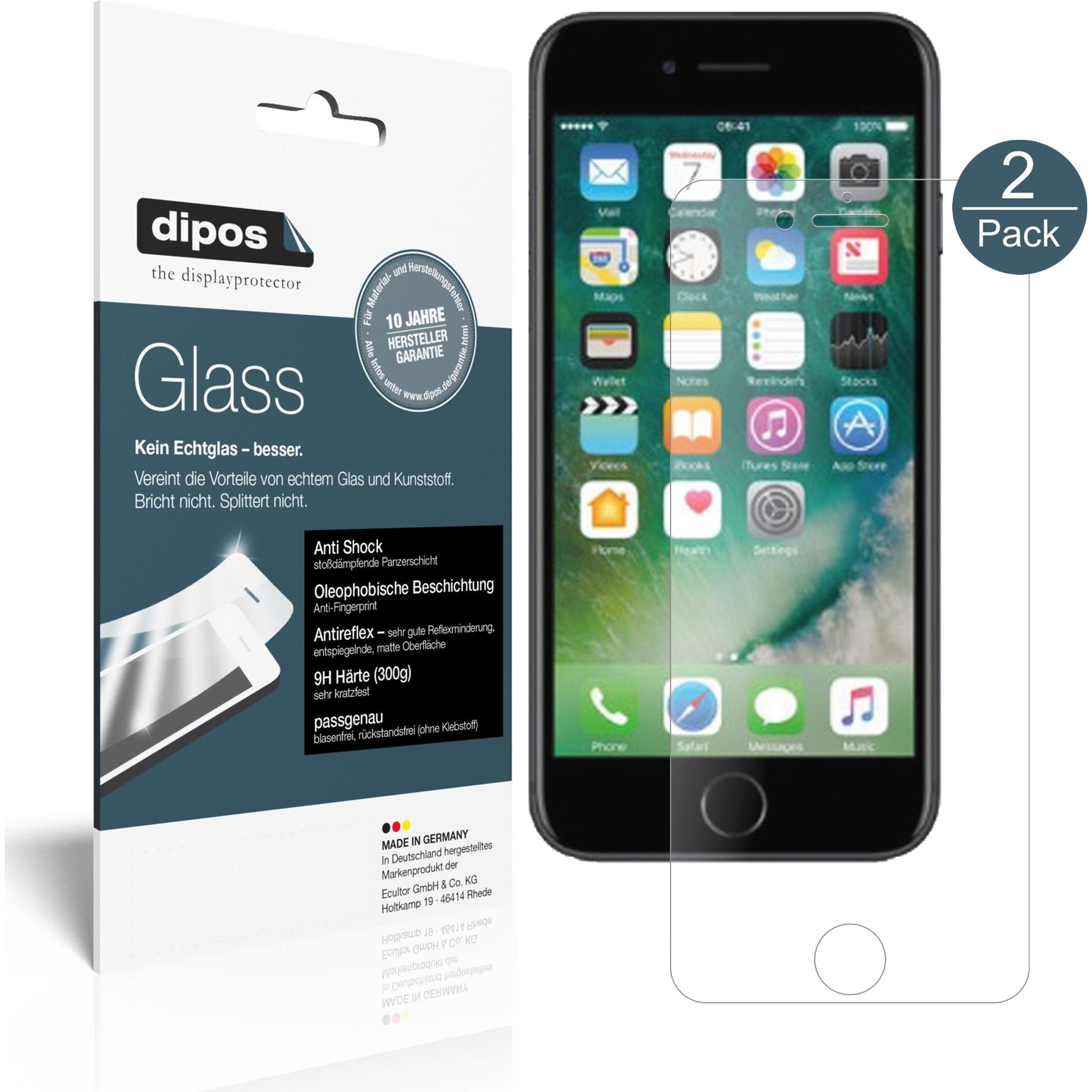 Thumbnail - Dipos Displayschutz Anti-Shock (1 Stück, Apple iPhone 8 Plus), Smartphone Schutzfolie, Transparent