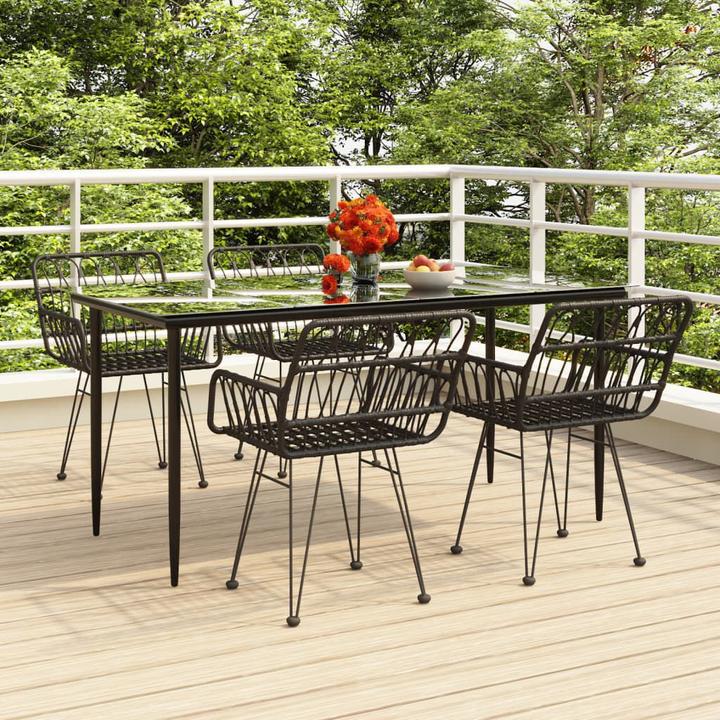 Produktbild vidaXL Garten Essgruppe (160 x 80 x 74 cm)