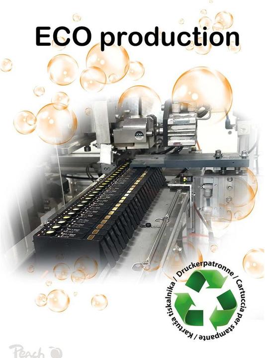 Actual product image Peach CISS 103/104 (C, M, Y)