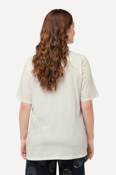 Produktbild Ulla Popken T-Shirts, 2er-Pack, V-Ausschnitt, Halbarm (50, 52)