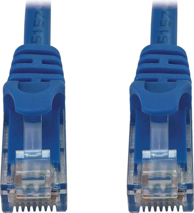 Produktbild Eaton TRIPPLITE Cat6a 10G Snagless Molded UTP Ethernet Cable RJ45m/M PoE Blue 2ft. 0,6m (U/UTP, CAT6a, 0.60 m)