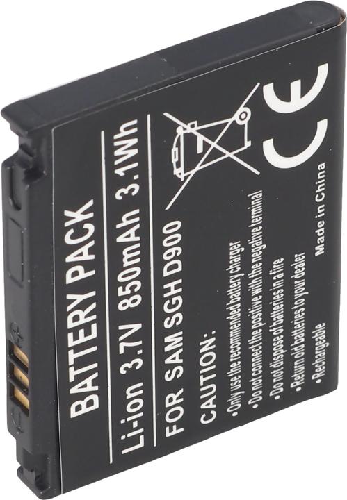 Actual product image Samsung Battery SGH-D900, -E780, -E788, AB50344CECSTD