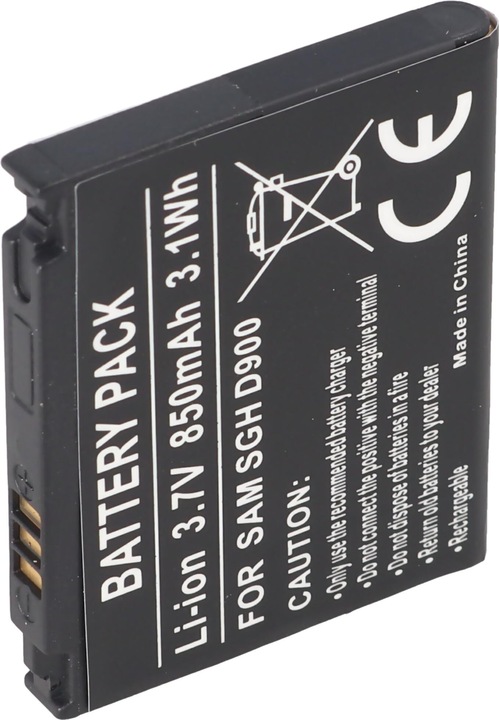 Image du produit Samsung Batterie SGH-D900, -E780, -E788, AB50344CECSTD