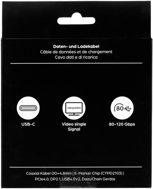 Produktbild Onit USB C – USB C (2 m, USB 4.0, 240 W)