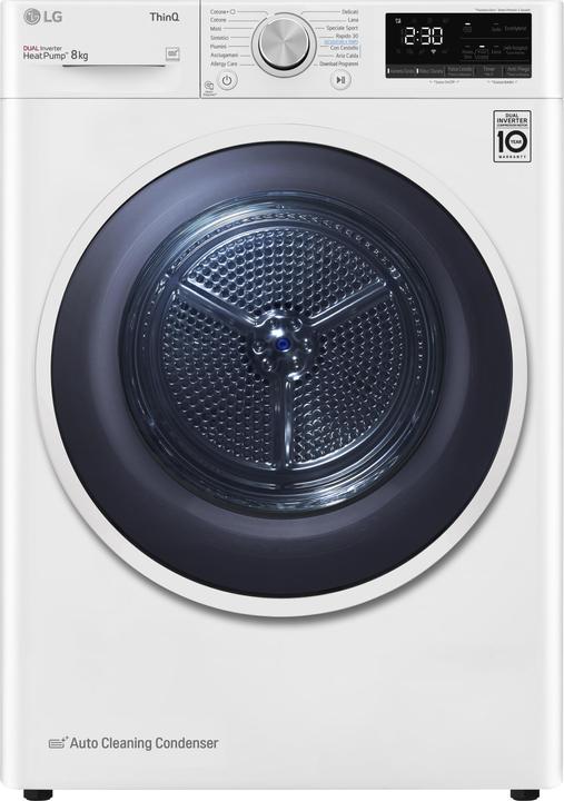 Image du produit LG RH80V9AVHN Sèche-linge 8 kg chargement frontal (8 kg, Droite)