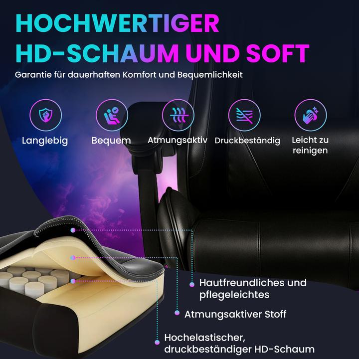 Produktbild Extralink Spiele | Gaming Stuhl | Büro drehbar Eimer schwarz G-524