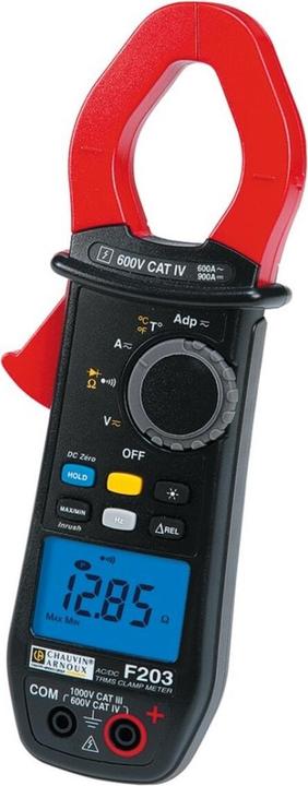 Actual product image Chauvin Arnoux Current clamp, hand multimeter di (CAT IV 600V, CAT III 1000V)