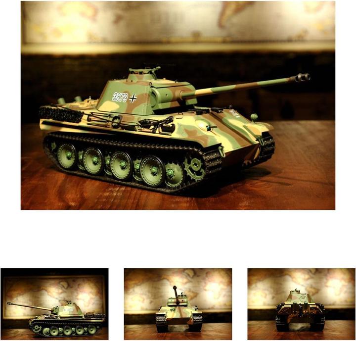 Immagine prodotto Es-toys Carro armato Heng Long RC Panther G 1:16 pro (RTR pronto all'uso)