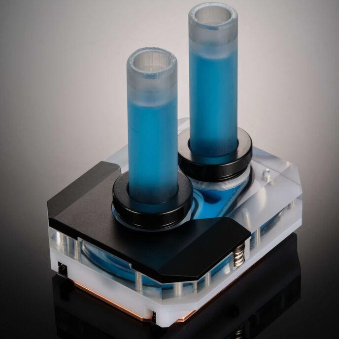 Actual product image Phanteks Glacier EZ-Fit 450CPU CPU water cooler, RGB - black