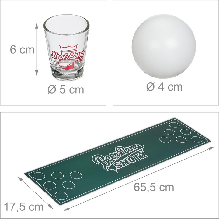 Produktbild Relaxdays Mini Beer Pong