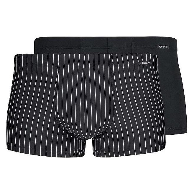 Skiny, Herren, Unterhosen, Power Line, Mehrfarbig, Schwarz, (Xxl, 2er Pack)