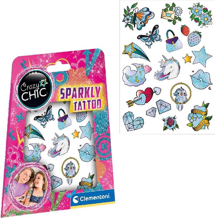 Produktbild Clementoni Crazy Chic - Urban Tattoo Glitter