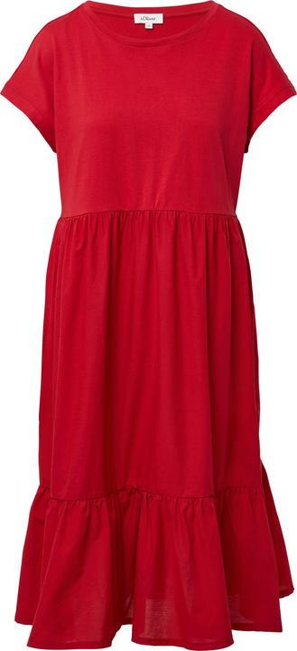 Produktbild S.Oliver Kleid Stufenkleid im Relaxed Fit mit überschnittenen Schultern (48)