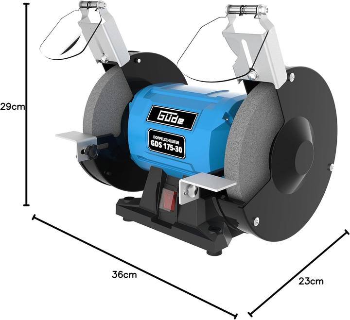 Actual product image Güde Double grinder GDS 175-30 (Bench grinder, 300 W)