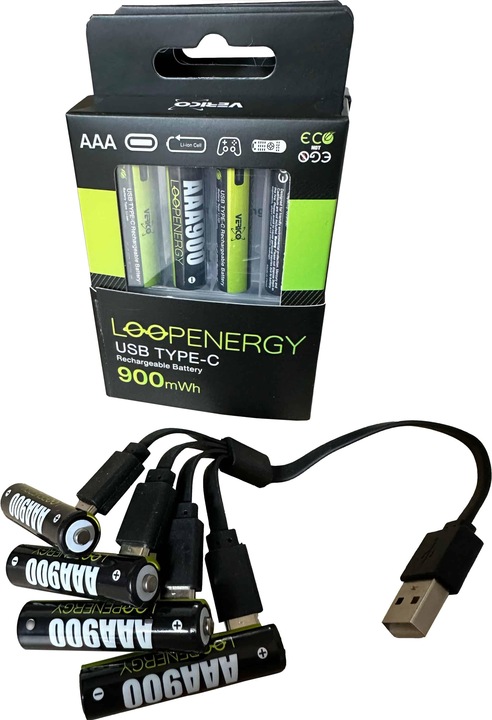Produktbild Verico Loop Energy AAA (12 Stk., AAA, 600 mAh)