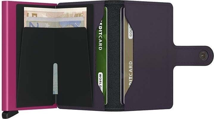 Actual product image Secrid Matte mini wallet -lompakko, liila/ fuksia