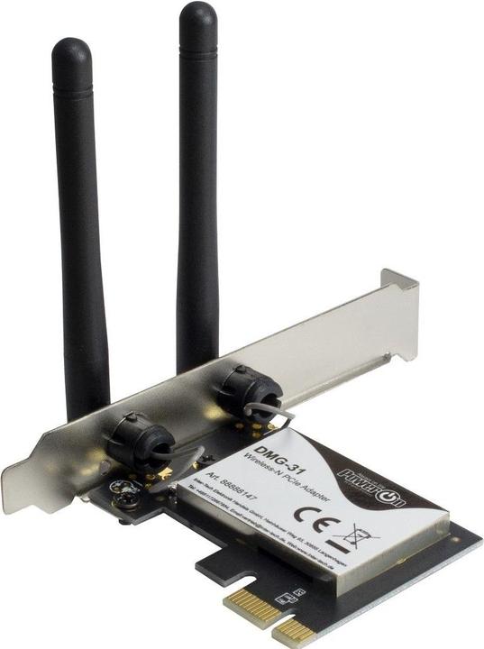 Produktbild Intertech Wireless-N PCle Adapter DMG-31 300Mbps retail (Mini PCI Express)