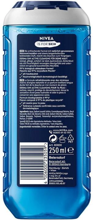 Actual product image NIVEA MEN Fresh Ocean Pflegedusche (250 ml)