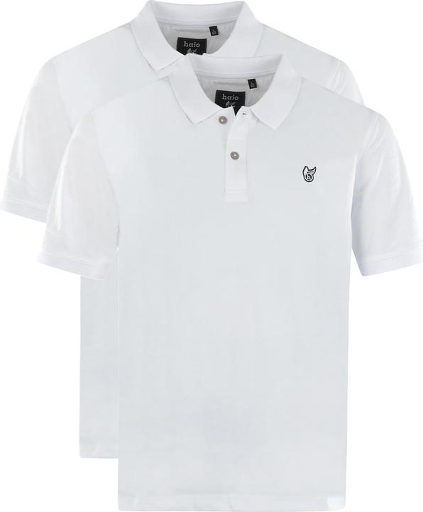 Produktbild Hajo 2er Pack Pique Poloshirt (58, 3XL)