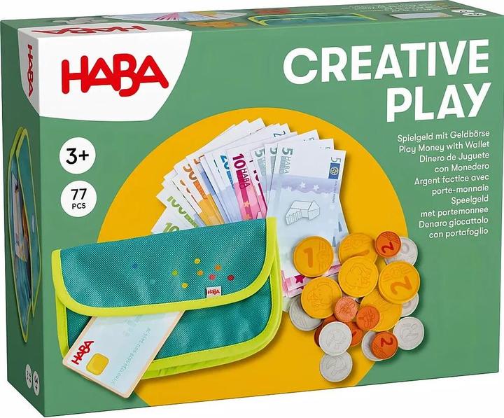Productafbeelding Haba Creative Play - Spielgeld mit Geldbörse