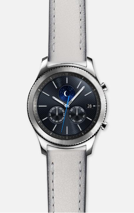 Produktbild Strap Studio Leather Classic Grey (22 mm, Leder)