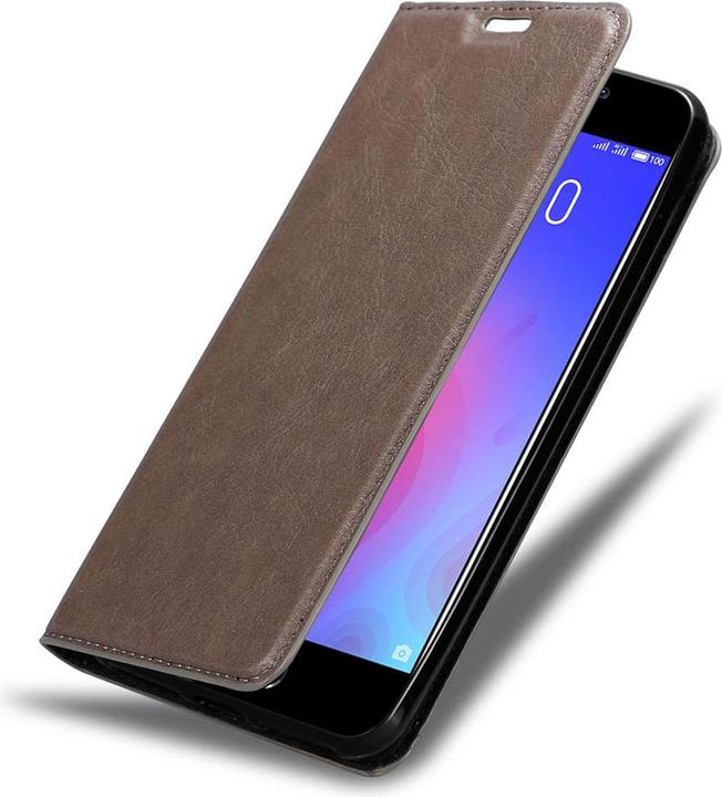 Actual product image Cadorabo Book Invisible Magnet Cover (Meizu M6)