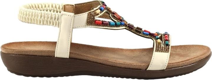 Actual product image Lunar Womens/Ladies Mariella Beaded Sandals (39)