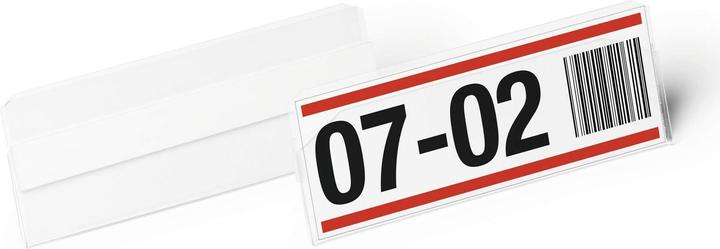 Productafbeelding Durable Etiketzak HARD COVER zelfklevend 100x38mm 10S