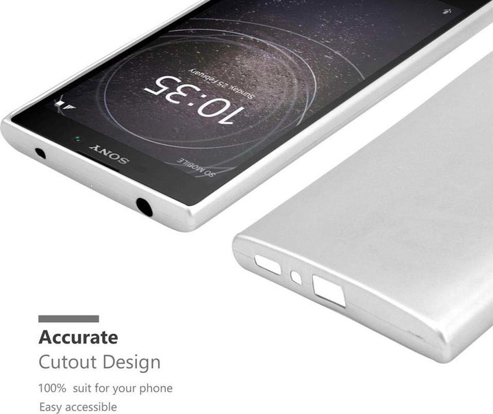 Produktbild Cadorabo TPU Matt Metallic Cover (Sony Xperia L2)
