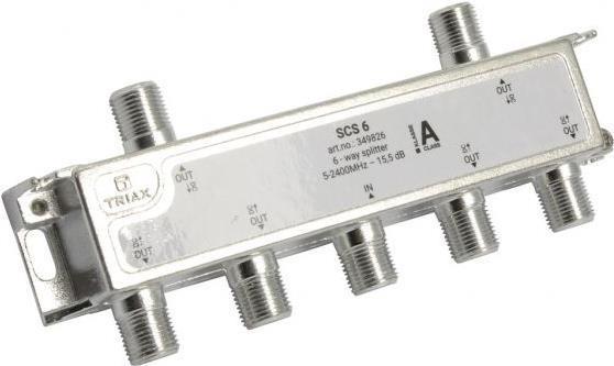 Image du produit Triax SCS 6 Répartiteur F 5-2400 MHz DC (DVB-T / -T2)