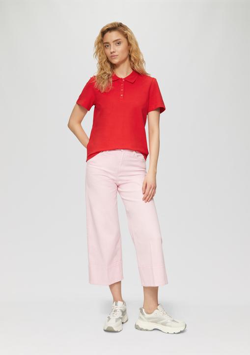 Produktbild S.Oliver Polo-Shirt Piqué-Poloshirt aus Baumwollmix (40)