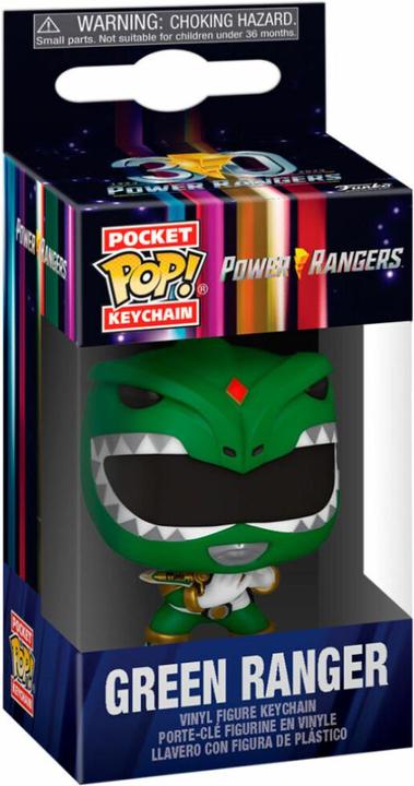 Productafbeelding Funko Power Rangers 30e présentoir porte-clés Pocket POP! Vinyl Green Ranger 4 cm (12)
