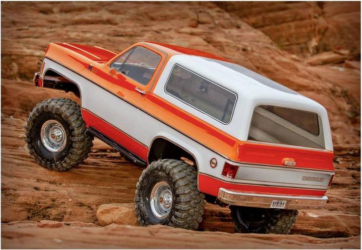 Produktbild Traxxas TRX-4 79 Chevy Blazer orange/weiss 1/10 Crawler RTR Brushed, Clipless, ohne Akku und Ladegerä