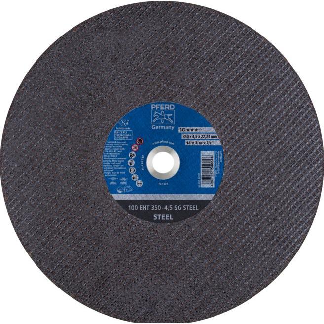 Pferd, Sägeblatt, Trennscheiben 100 EHT 350-4,5 SG STEEL/22,23