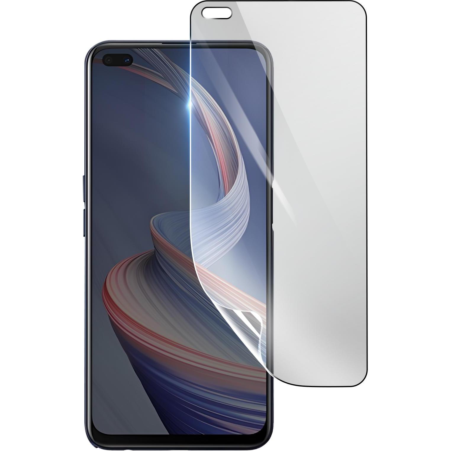 3MK Hydrogel Bildschirmfolie für Oppo Reno 4Z (1 Stück, Oppo Reno 4), Smartphone Schutzfolie, Transparent