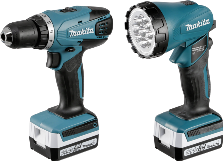 Actual product image Makita DF347DWLX1 cordless drill driver (Rechargeable battery operated)