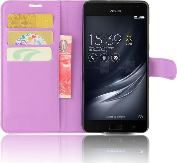 Image du produit MU Classic Housse en cuir avec texture litchi (Asus Zenfone AR)