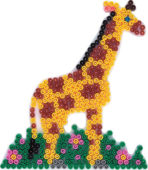 Image du produit Hama Perlen Épingle Pl. Lion/Camel/Elephant/Girafe