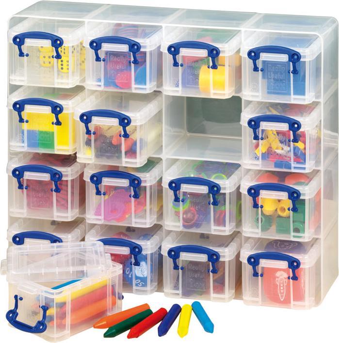 Image du produit Box boîtes de tri transparentes (37,5 x 12,5 x 31 cm, 0.30 l)