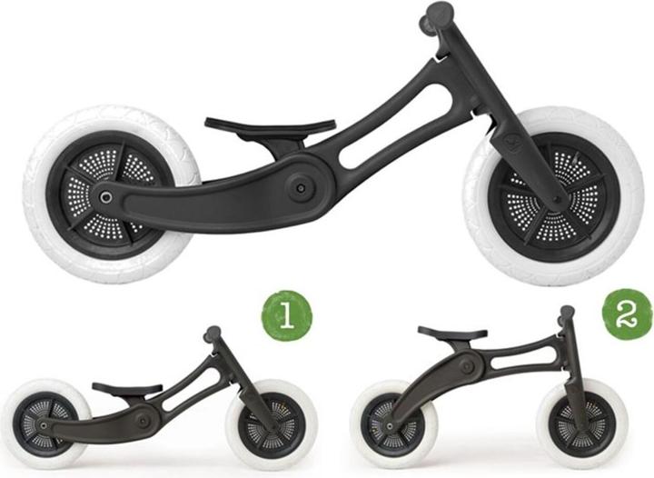 Actual product image Wishbone Bike recycling Edition 2 in 1 Raw (12")