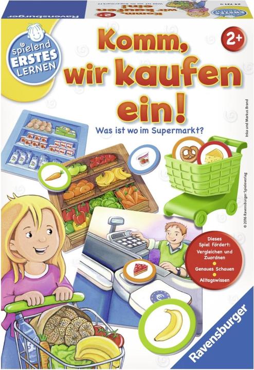 Immagine prodotto Ravensburger Andiamo a fare shopping! (Tedesco)