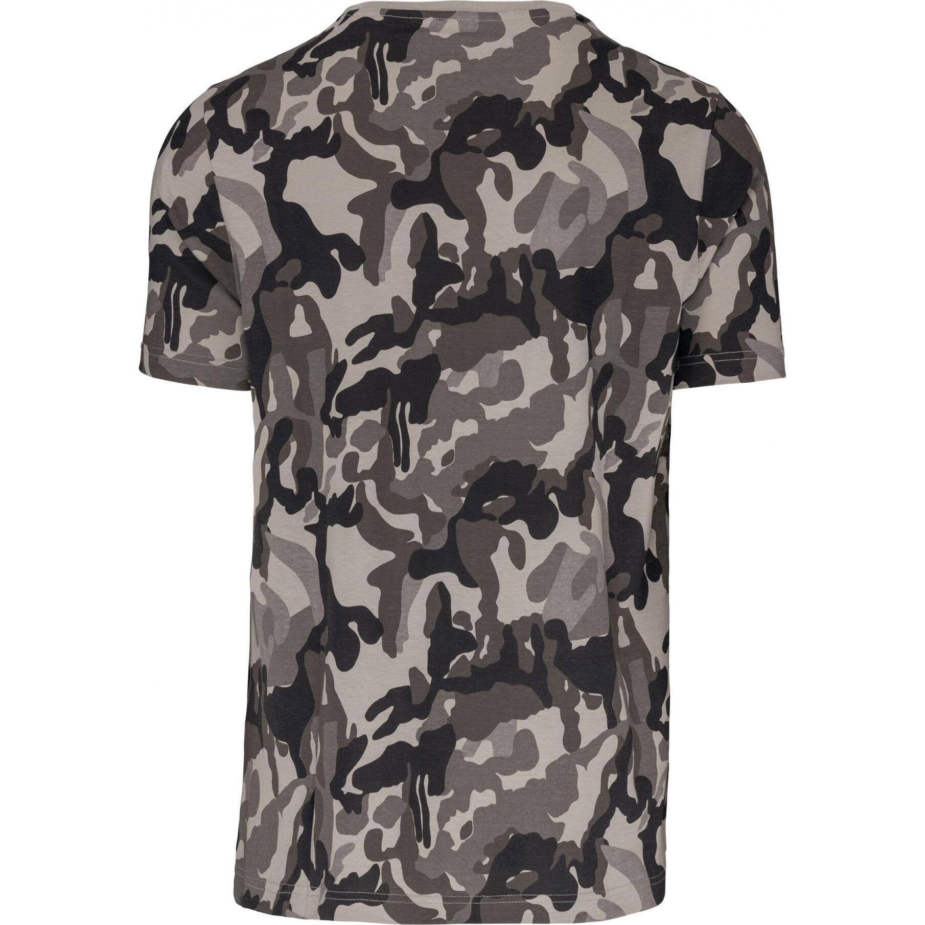 Thumbnail - Kariban, Herren, Shirt, Camo, Grau, (3XL)