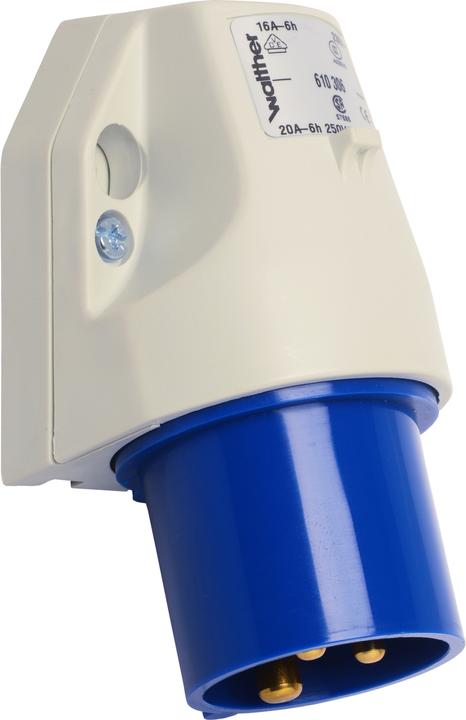 Produktbild Walther Werke Wandgerätestecker (CEE 32/6)