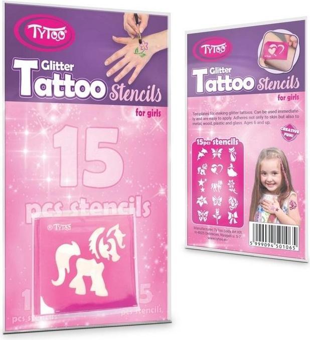 Dante Tytoo. Tattoo-Vorlagen - verschwommen 15 Stk