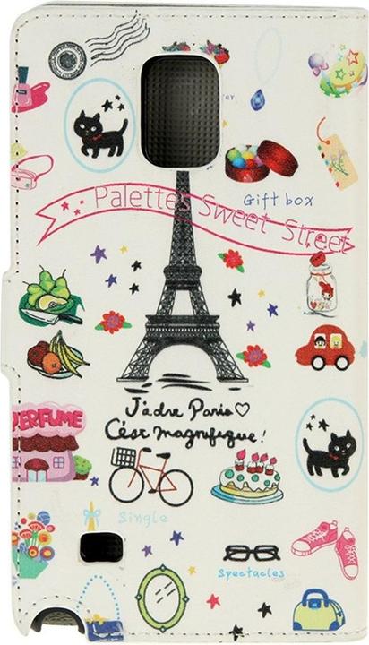 Produktbild König Design Handyhülle Tasche für Handy Samsung Galaxy Note 4 Paris Eiffelturm (Samsung Galaxy Note 4)