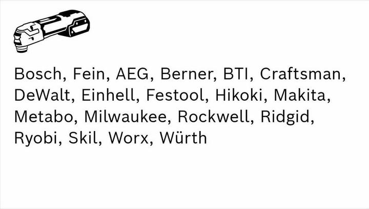 Produktbild Bosch Professional Zubehör Starlock Set für Holz ACZ 85 EC, All 65 BSPB, AIZ 32 APB/32 BSPB/20 AB