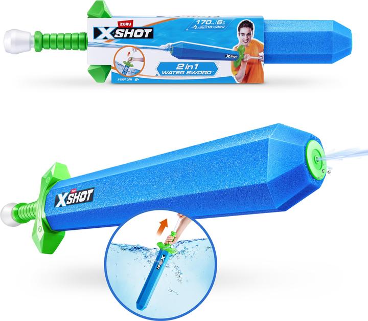 Produktbild Xshot Water-Water Warfare-Foam Sword Bl (Tank Integriert)