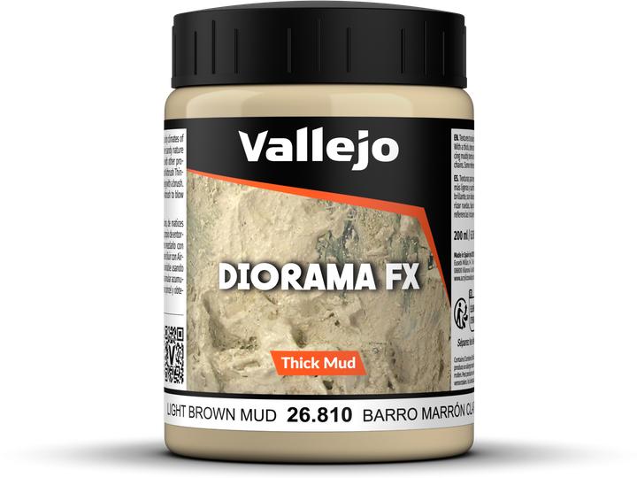 Produktbild AirbrushKing Light Brown Thick Mud 200ml - Vallejo