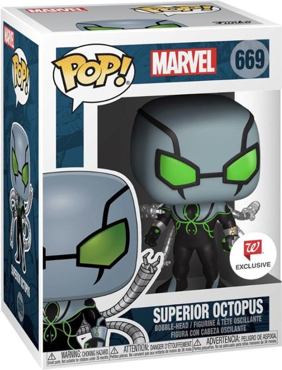 Actual product image Funko POP! Marvel Spider-Man Superior Octopus Exclusive
